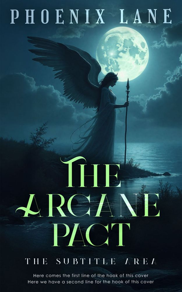 Front view of Firefly #34253 - Premade Fantasy Book Cover | BookCoverZone