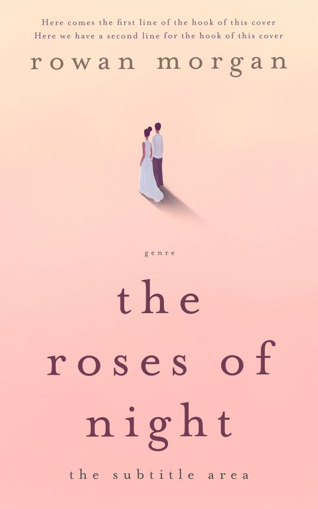 Front view of Apricot Peach #34383 - Premade Romance Book Cover | BookCoverZone
