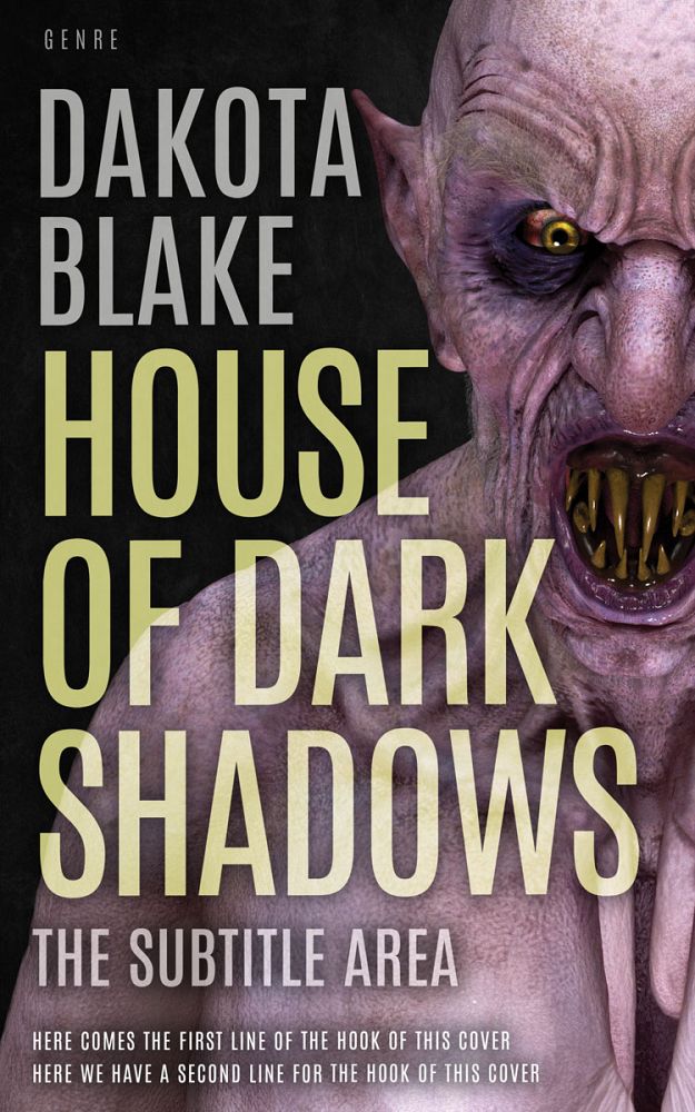 Front view of Thunder #34477 - Premade Horror Book Cover | BookCoverZone