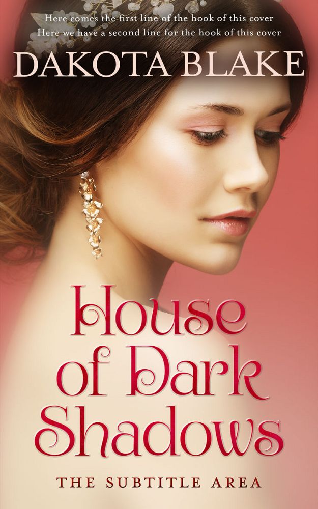 Front view of Cameo #34504 - Premade Romance Book Cover | BookCoverZone