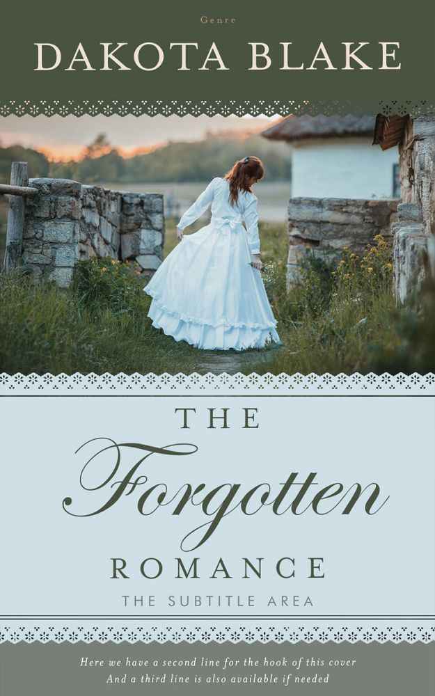Front view of Loblolly #34620 - Premade Romance Book Cover | BookCoverZone