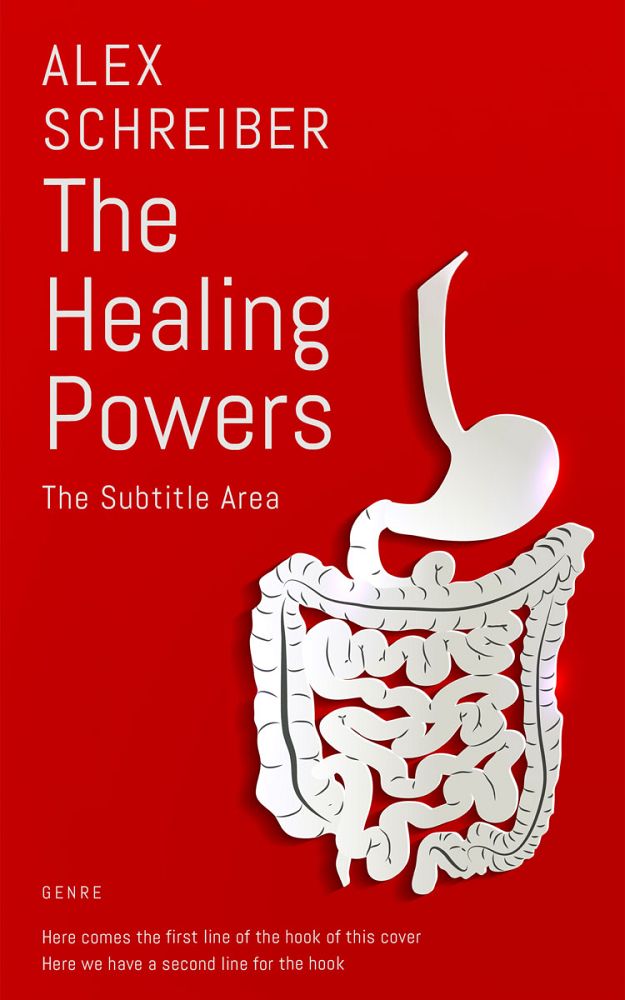 Front view of Guardsman Red #34660 - Premade Health & Mind & Body Book Cover | BookCoverZone