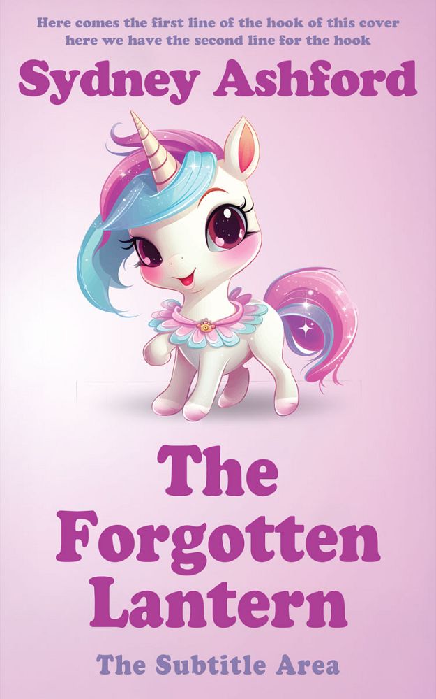 Front view of Melanie #34833 - Premade Fantasy Book Cover | BookCoverZone