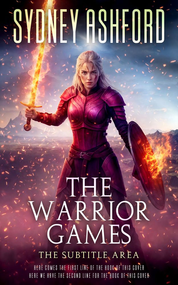 Front view of Livid Brown #34876 - Premade Fantasy Book Cover | BookCoverZone