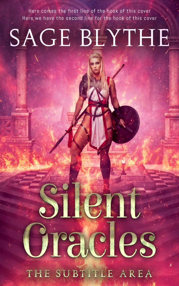 Front view of Camelot #34893 - Premade Fantasy Book Cover | BookCoverZone