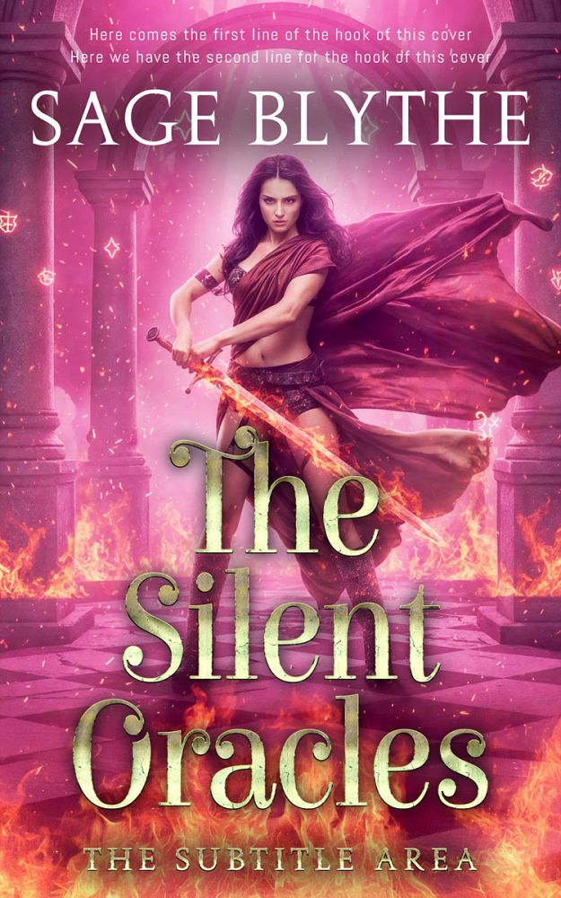 Front view of Cadillac #34895 - Premade Fantasy Book Cover | BookCoverZone