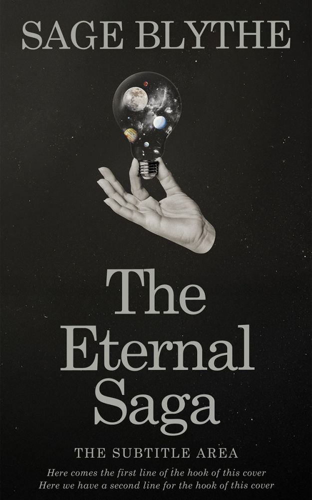 Front view of Heavy Metal #34914 - Premade Fantasy Book Cover | BookCoverZone