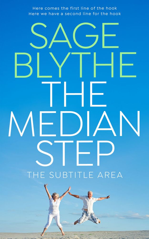 Front view of Curious Blue #34960 - Premade Travel Book Cover | BookCoverZone