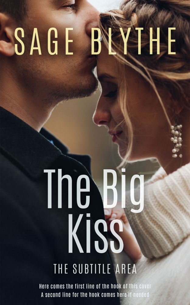 Front view of Cocoa Brown #35013 - Premade Romance Book Cover | BookCoverZone