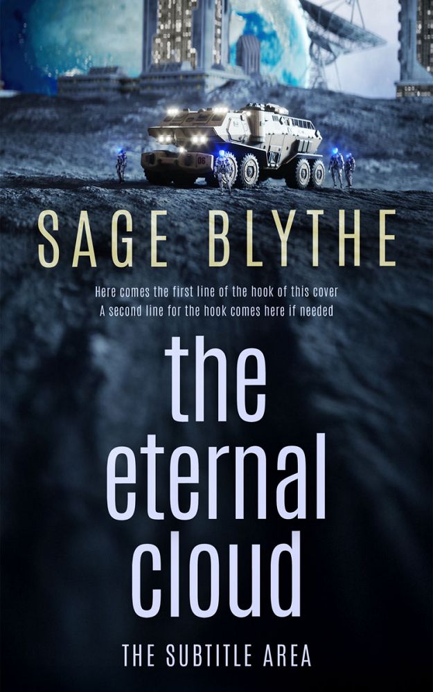 Front view of Mirage #35014 - Premade Science Fiction Book Cover | BookCoverZone