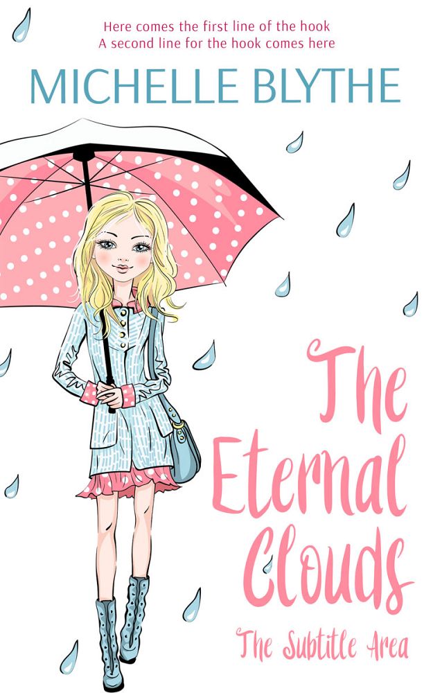 Front view of Rose Fog #35050 - Premade Chick Lit Book Cover | BookCoverZone