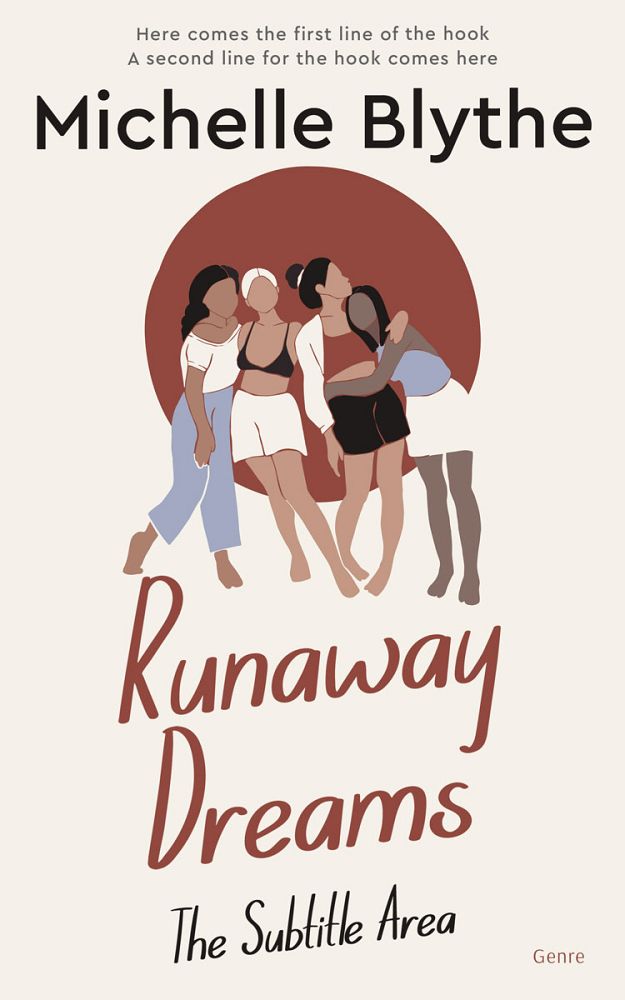 Front view of Pampas #35057 - Premade Chick Lit Book Cover | BookCoverZone