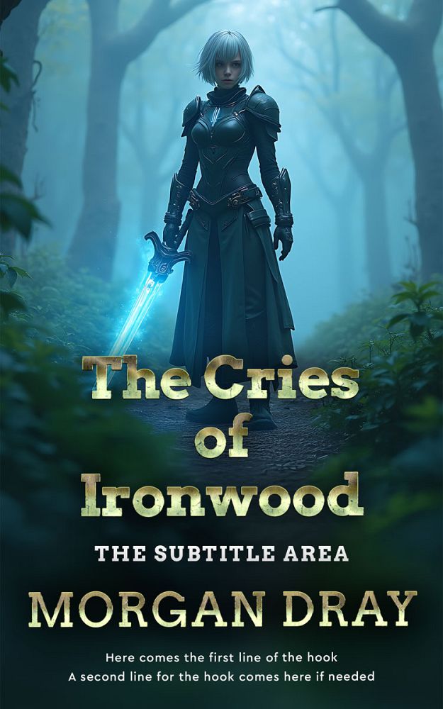 Front view of Firefly #35137 - Premade LitRPG Book Cover | BookCoverZone