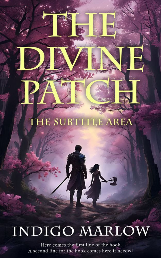 Front view of Bleached Cedar #35186 - Premade Fantasy Book Cover | BookCoverZone