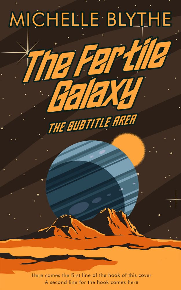 Front view of Jaffa #35232 - Premade Science Fiction Book Cover | BookCoverZone