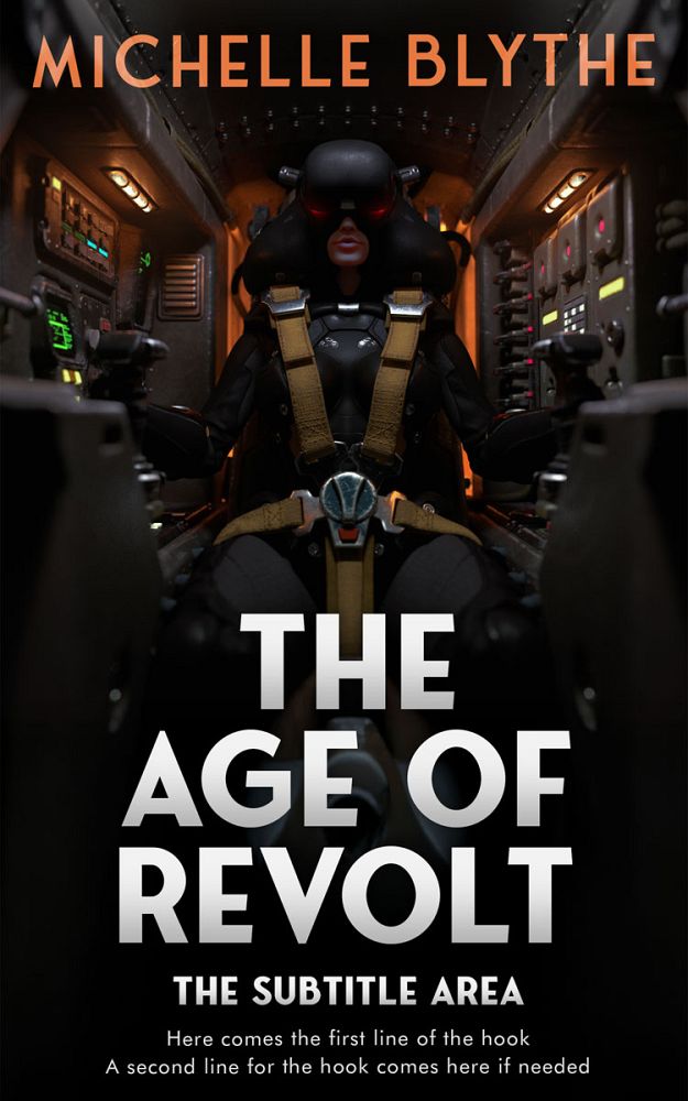 Front view of Rangoon Green #35238 - Premade Science Fiction Book Cover | BookCoverZone