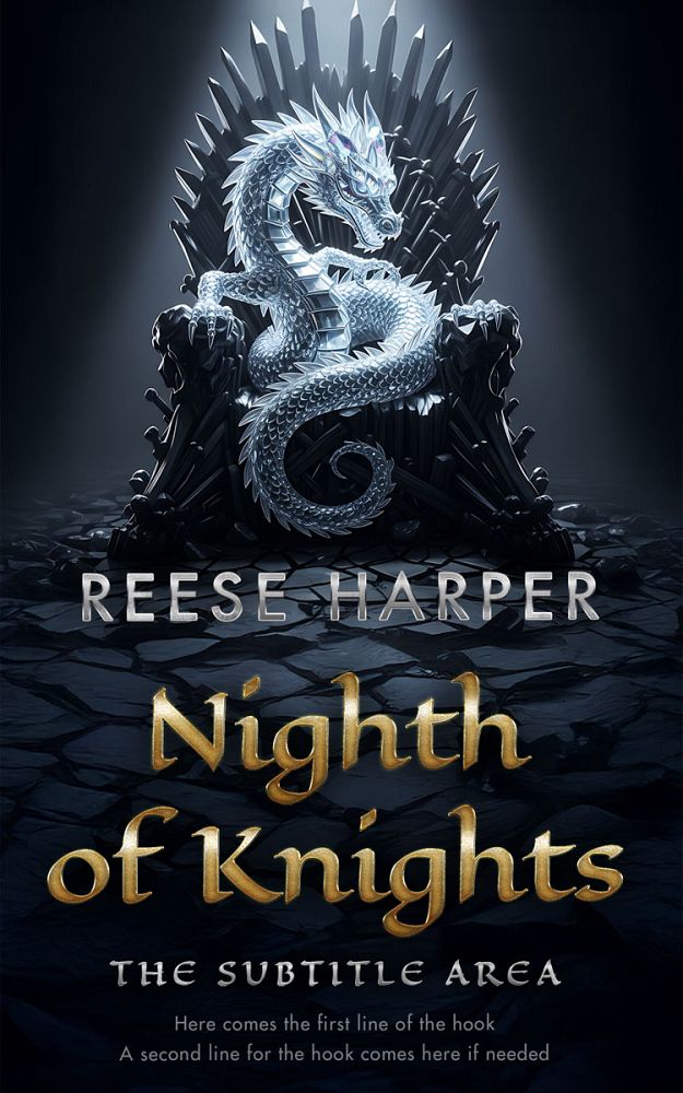 Front view of Bunker #35322 - Premade Fantasy Book Cover | BookCoverZone