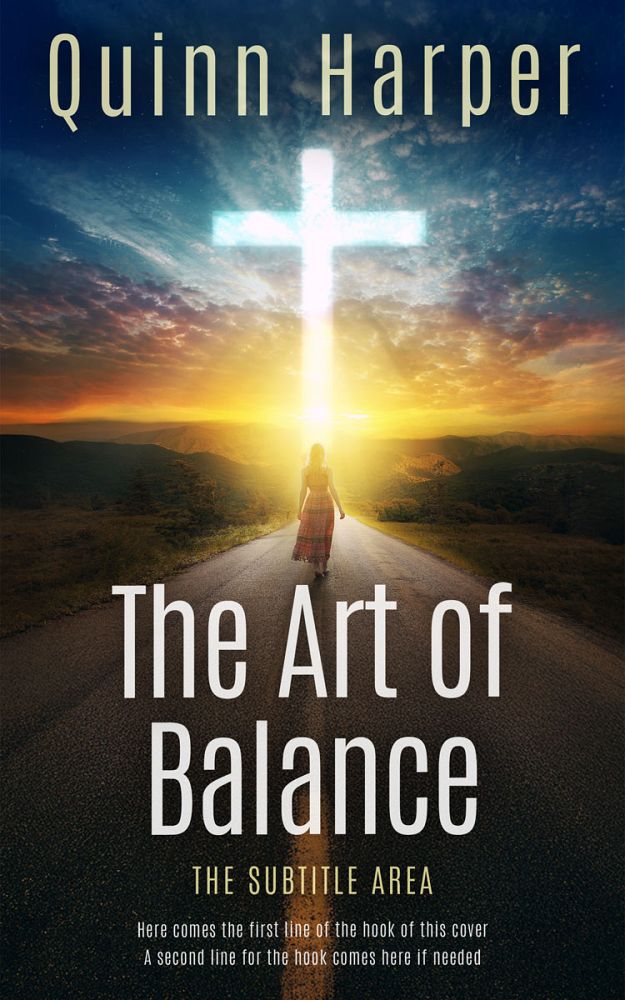 Front view of Pavlova #35331 - Premade Religion & Spirituality Book Cover | BookCoverZone