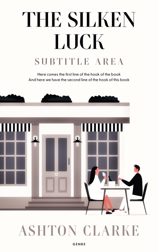 Front view of Ship Gray #50003 - Premade Romance Book Cover | BookCoverZone