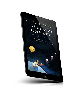 book cover on a tablet view