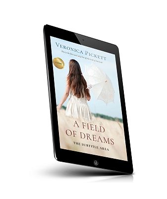 book cover on a tablet view