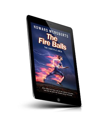 book cover on a tablet view