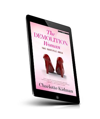 book cover on a tablet view