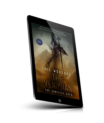 book cover on a tablet view