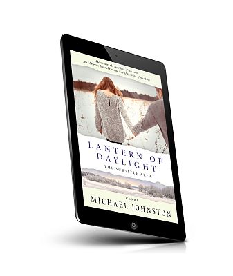 book cover on a tablet view