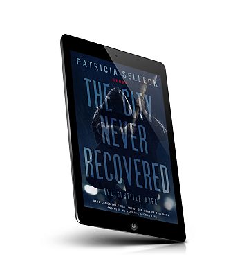 book cover on a tablet view