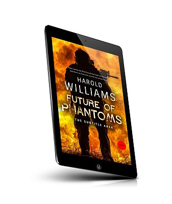 book cover on a tablet view