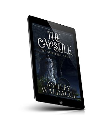 book cover on a tablet view