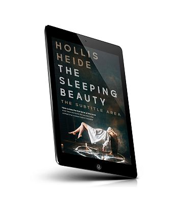 book cover on a tablet view