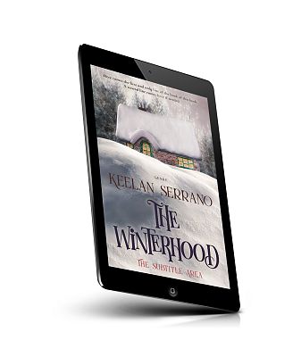 book cover on a tablet view