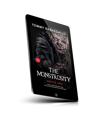 book cover on a tablet view