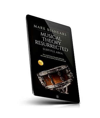 book cover on a tablet view