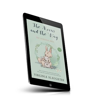 book cover on a tablet view