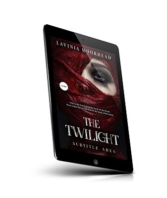 book cover on a tablet view