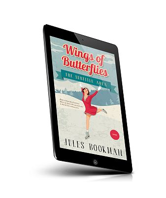 book cover on a tablet view