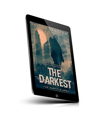 book cover on a tablet view