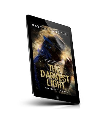 book cover on a tablet view