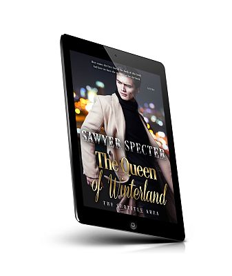 book cover on a tablet view