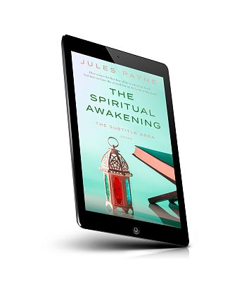 book cover on a tablet view