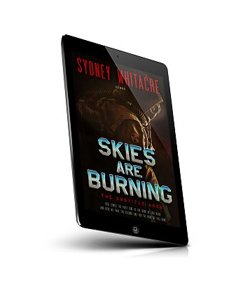 book cover on a tablet view