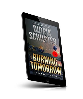 book cover on a tablet view