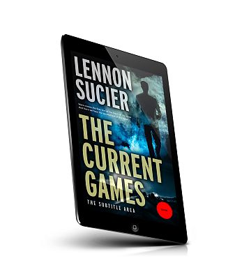 book cover on a tablet view