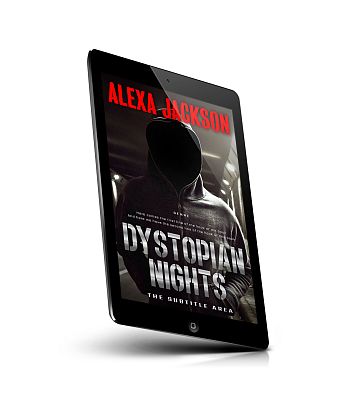 book cover on a tablet view