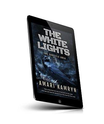 book cover on a tablet view