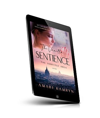 book cover on a tablet view