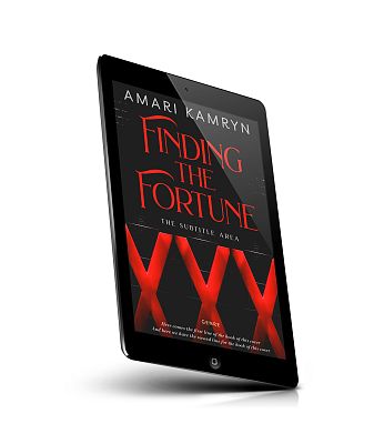 book cover on a tablet view